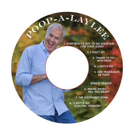 Poop-a-laylee disc cover